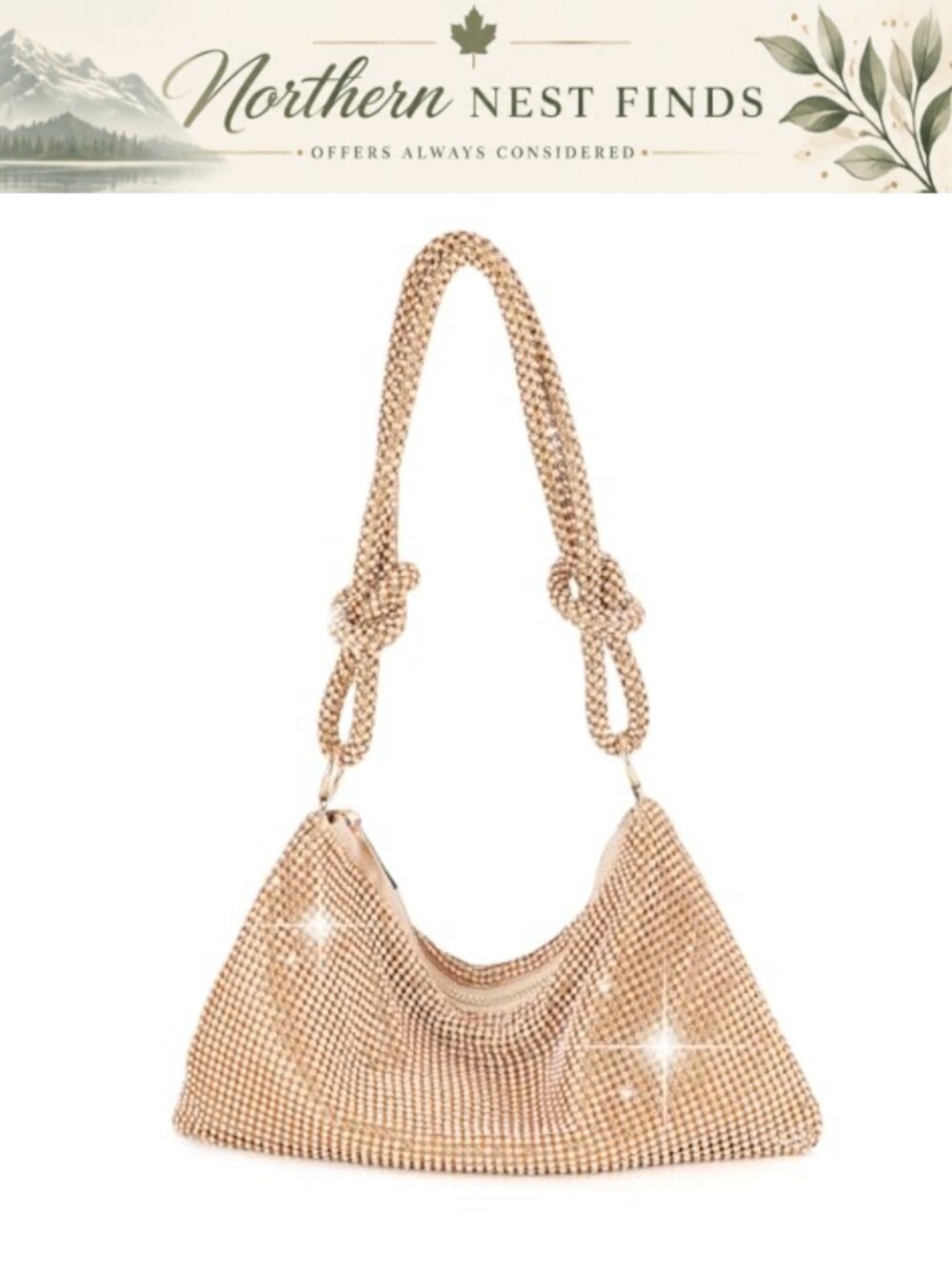 Rhinestone Clutch Purses For Women Evening Bag Wedding Formal Handbag